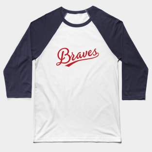 Atlanta Braves 4 by Buck Tee Originals Baseball T-Shirt